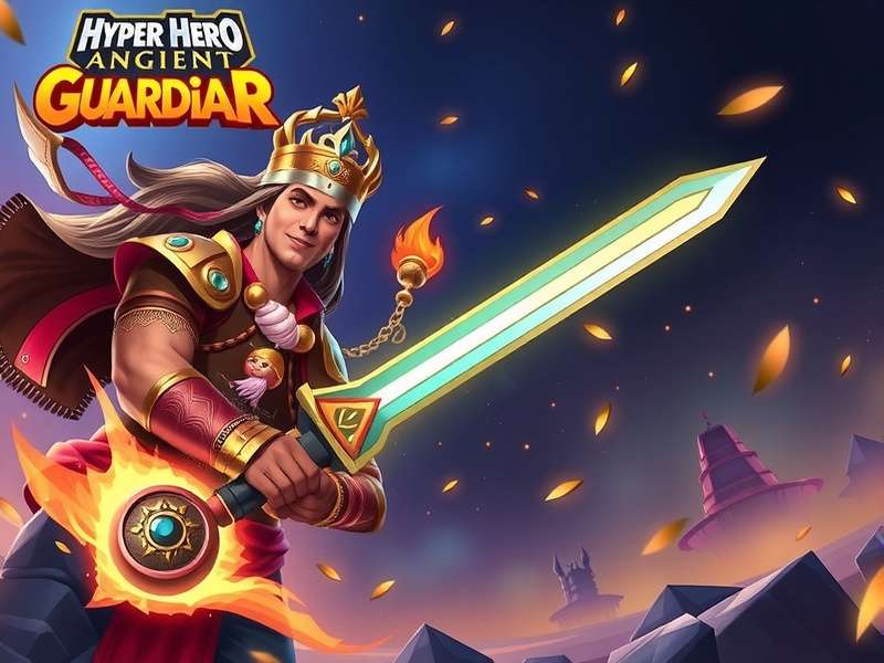 Hyper Hero Ancient Guardian Game Banner